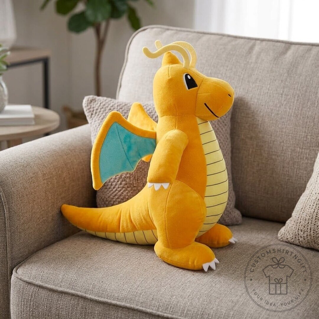 Dragonite Plush Stuffed Animal Soft Toy 10 Dragonite Plush Stuffed Animal Soft Toy