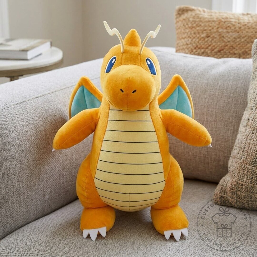 Dragonite Plush Stuffed Animal Soft Toy