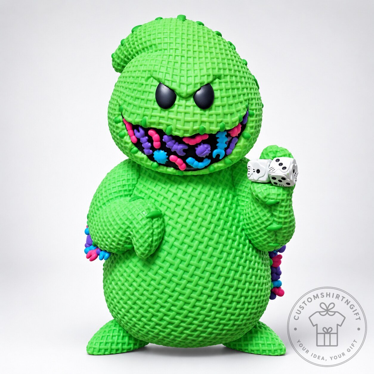 Nightmare Before Christmas Green Oogie Boogie Collectible Figure Toy