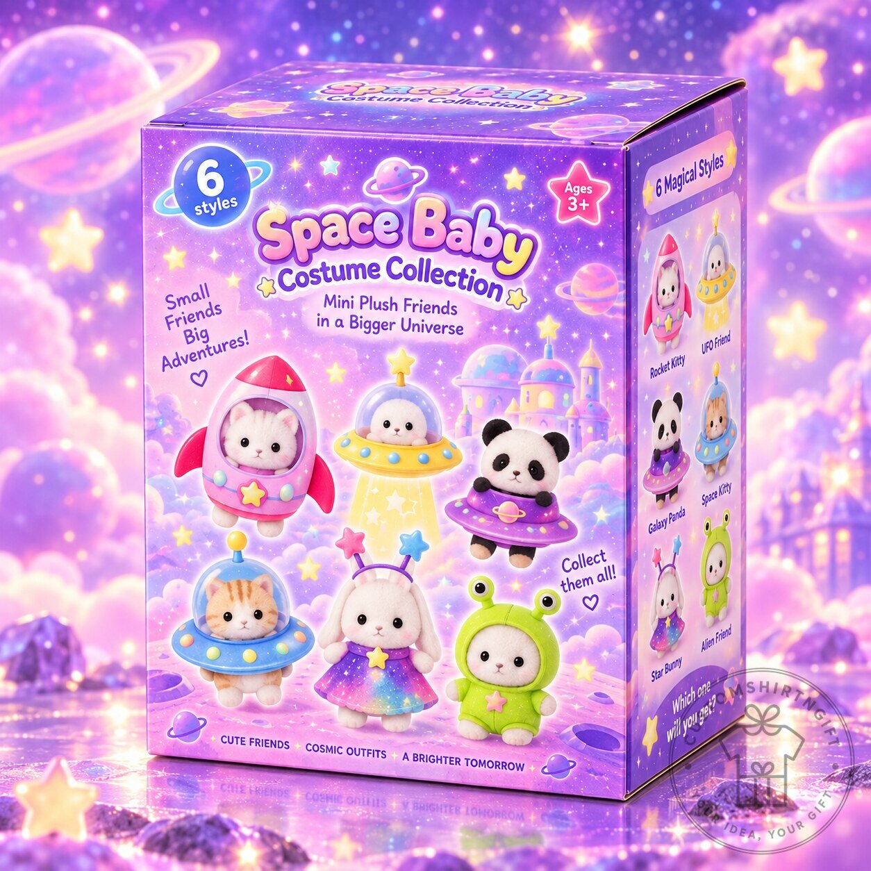 Calico Critters Space Series Blind Bag Striped Cat Baby Calico Critters Space Series Blind Bag Striped Cat Figure – image 2 of 2