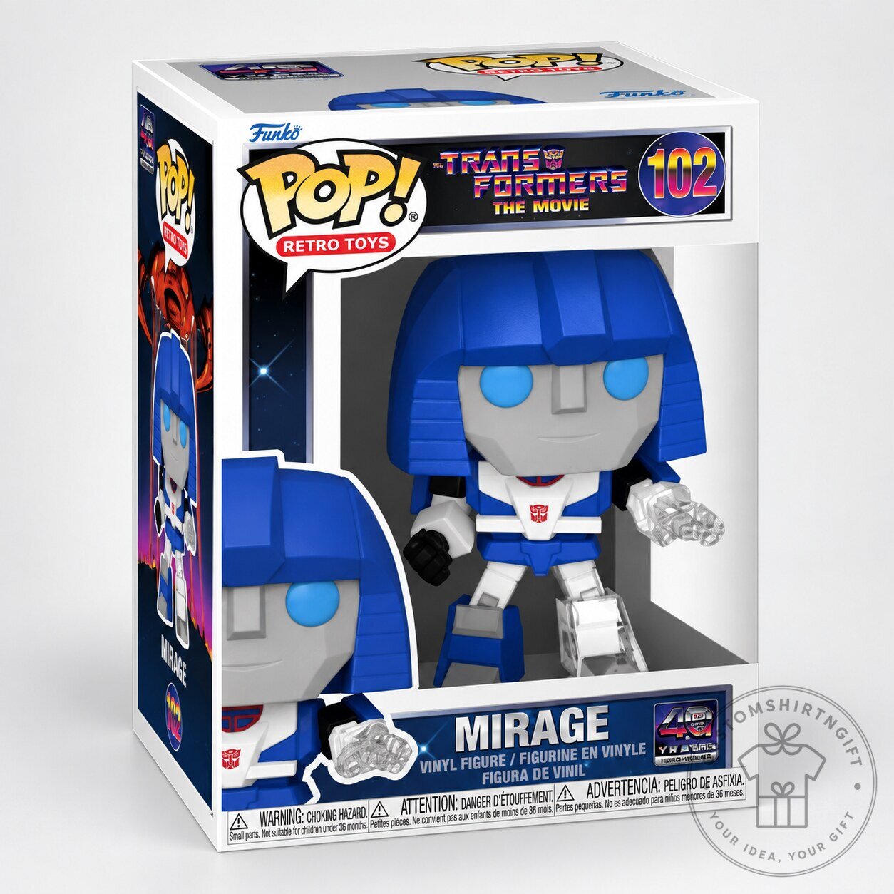 Funko Pop Mirage Transformers The Movie Figure Collectible 8 Funko Pop Mirage Transformers The Movie Figure Collectible