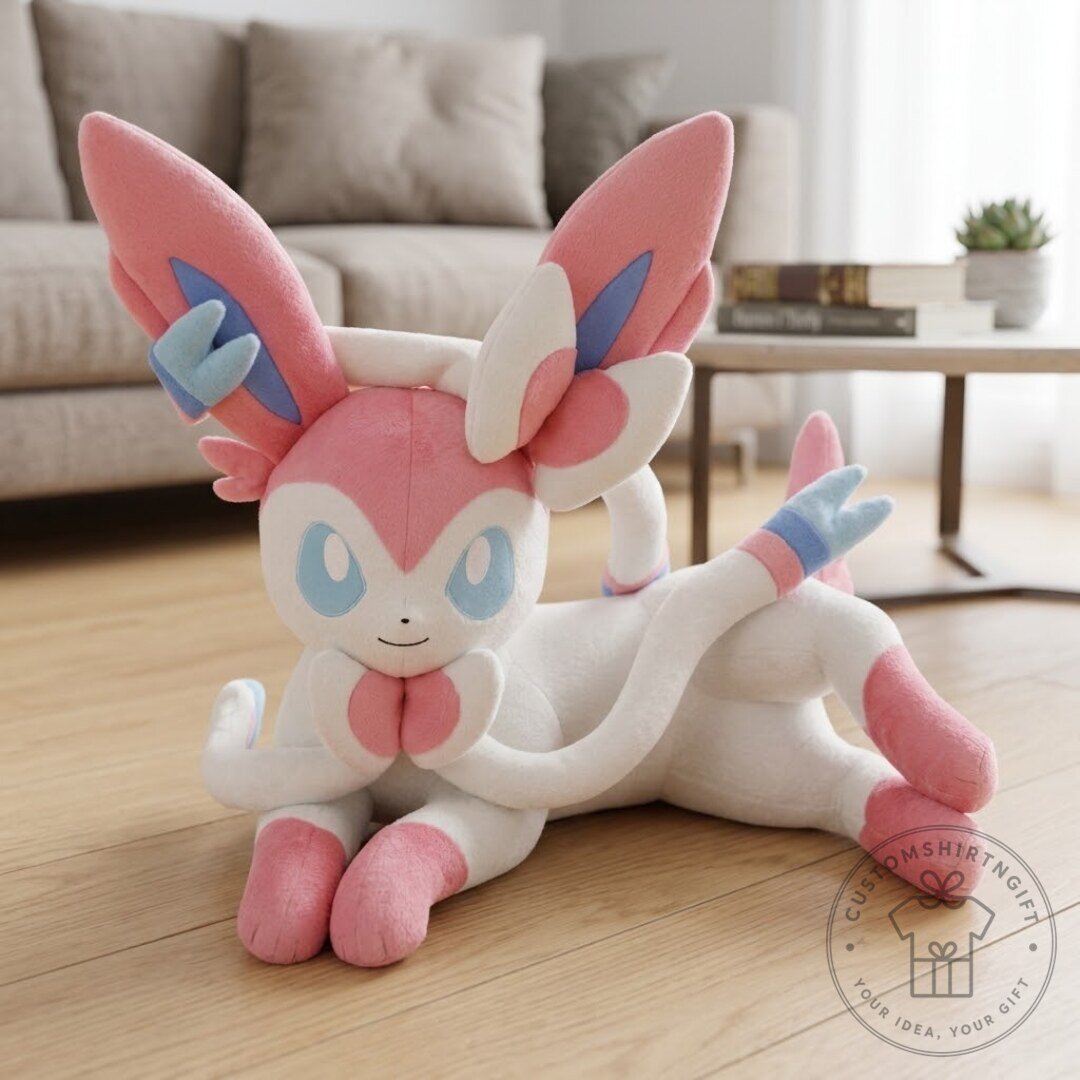 Pokemon Sylveon Pokedex Plush Stuffed Animal Toy Collection 11 Pokemon Sylveon Pokedex Plush Stuffed Animal Toy Collection