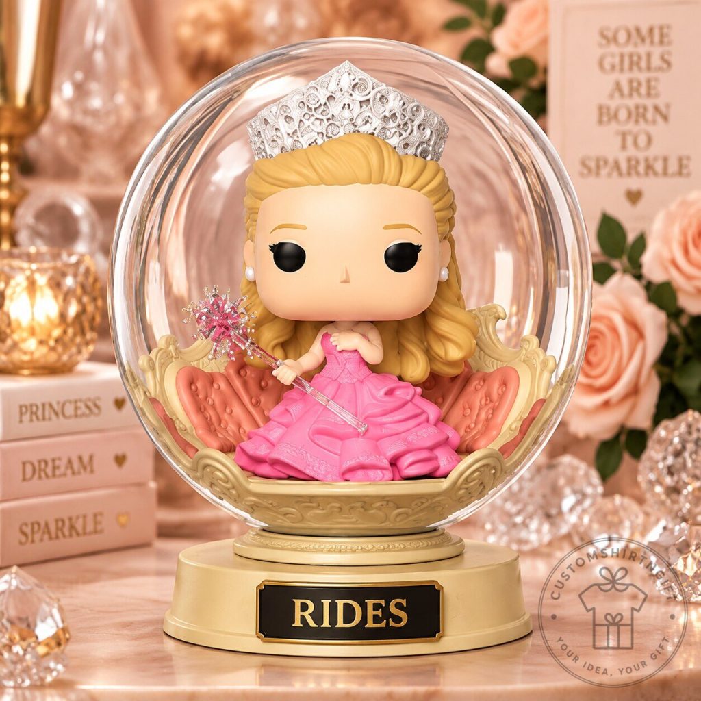 Wicked Movie Glinda Rides Vinyl Figure Collectible Toy
