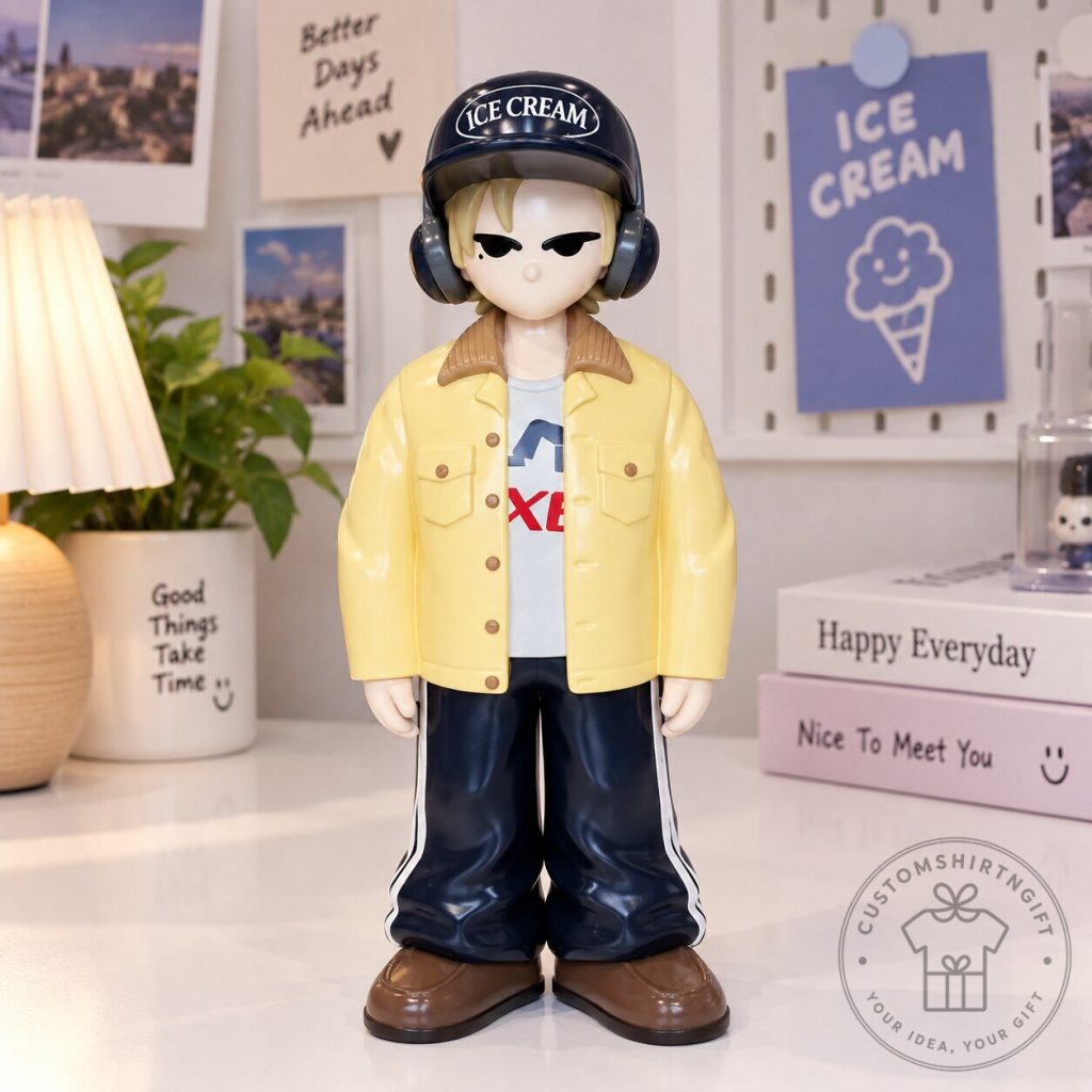 TXT Yeonjun Ice Cream Vinyl Figure Collectible Statue Toy