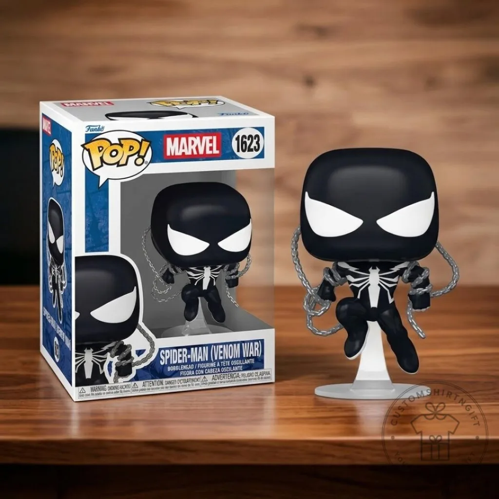 Funko Pop Marvel Spider Man Venom War Vinyl Figure 1623