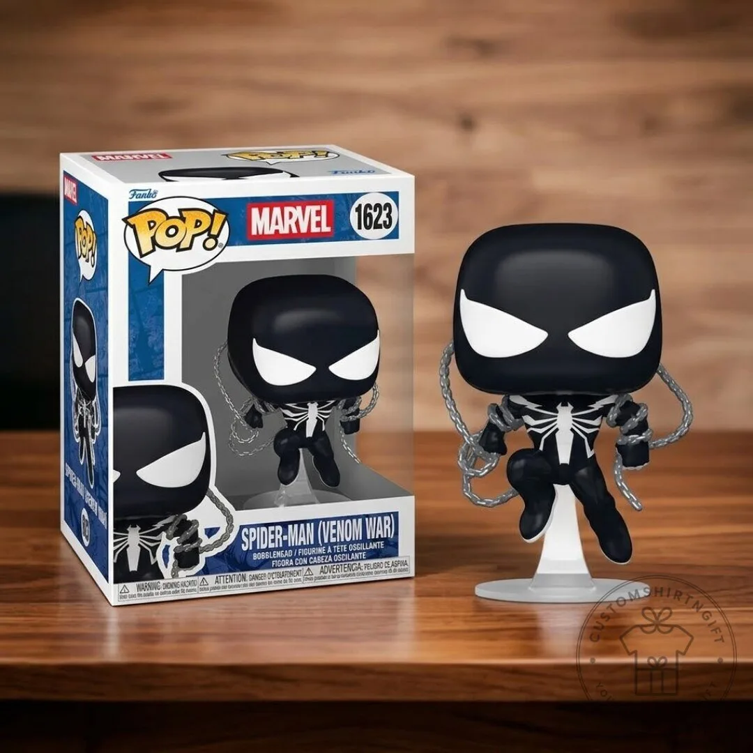 Funko Pop Marvel Spider Man Venom War Vinyl Figure 1623