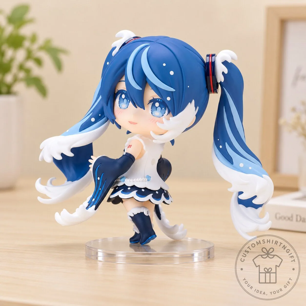 Hatsune Miku Blue Wave Chibi Anime Figure Cute Vocaloid PVC Collectible Toy 9 Hatsune Miku Blue Wave Chibi Anime Figure Cute Vocaloid PVC Collectible Toy