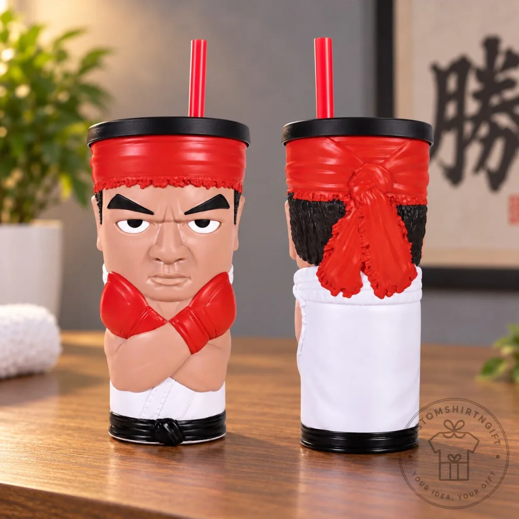 Street Fighter Ryu Character Tumbler Cup