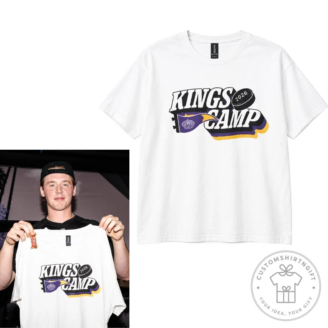 Los Angeles Kings Camp 2026 Hockey Graphic T Shirt