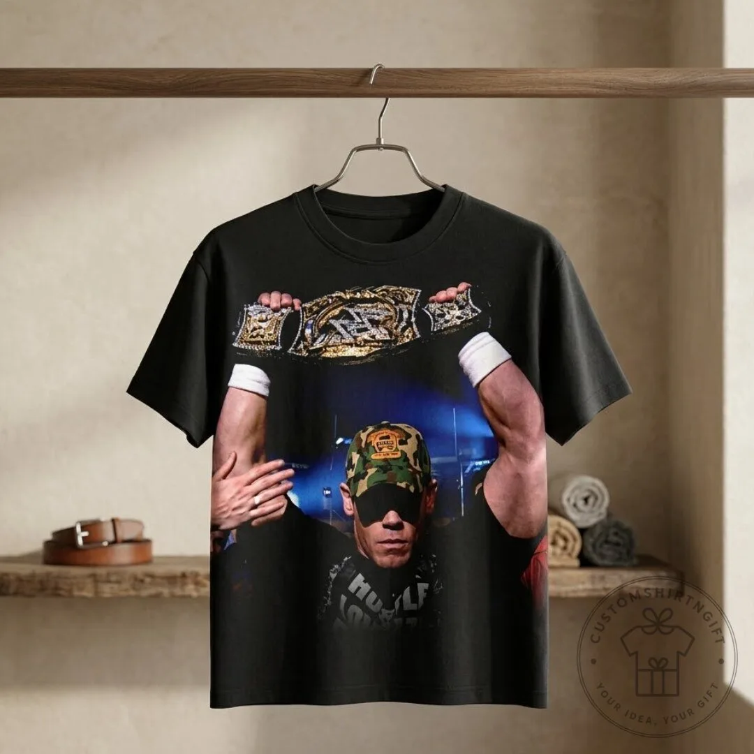 John Cena WWE World Heavyweight Championship T Shirt