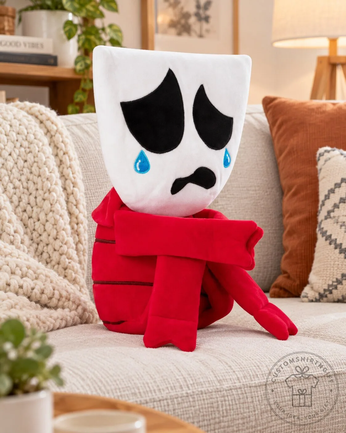 Gangle Plush The Amazing Digital Circus Sad Mask 9 Gangle Plush The Amazing Digital Circus Sad Mask