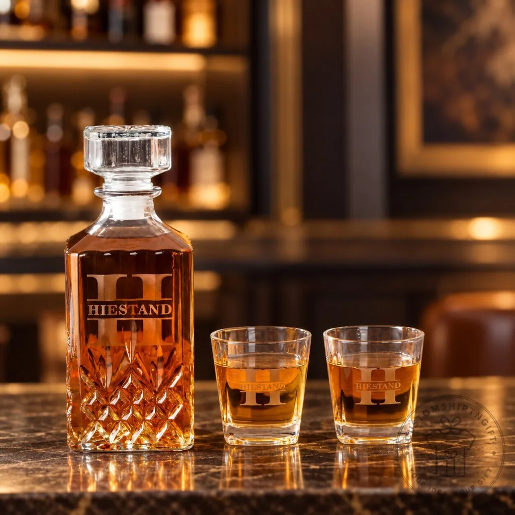 "Enhance Your Home Bar with a Custom Engraved Personalized Decanter" 9 Personalized Decanter Custom Engraved