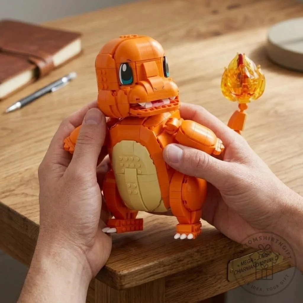 "Build and Collect: LEGO Mega Pokémon Jumbo Charmander for Fans" 13 LEGO Mega Pokemon Jumbo Charmander