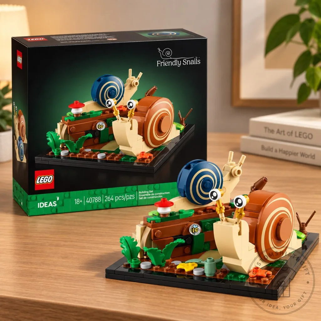 "Explore LEGO Friendly Snails 40788: Best Nature Garden Ideas Set" 5 LEGO Friendly Snails Ideas 40788 Nature Garden