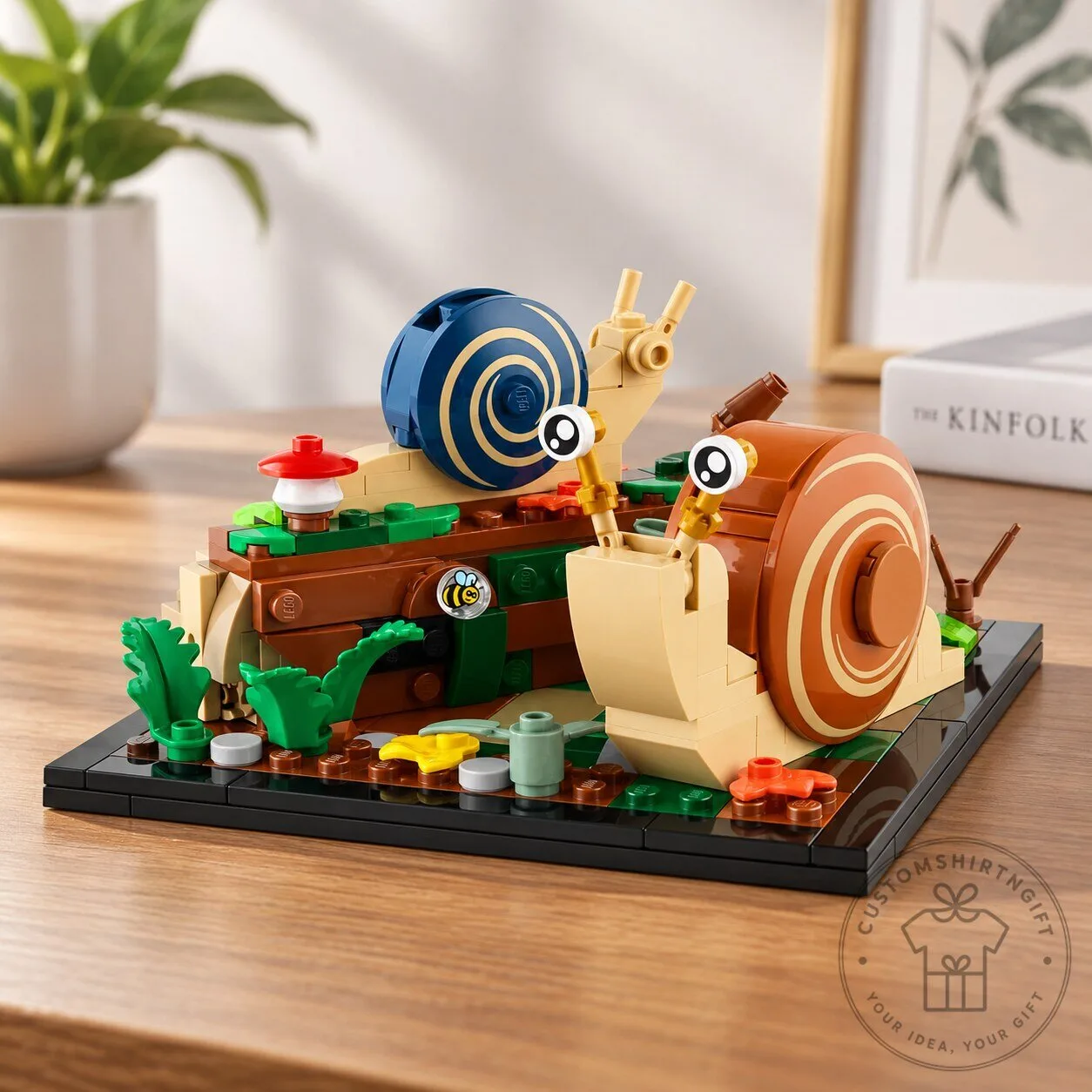 LEGO Friendly Snails Ideas 40788 Nature Garden 8 LEGO Friendly Snails Ideas 40788 Nature Garden