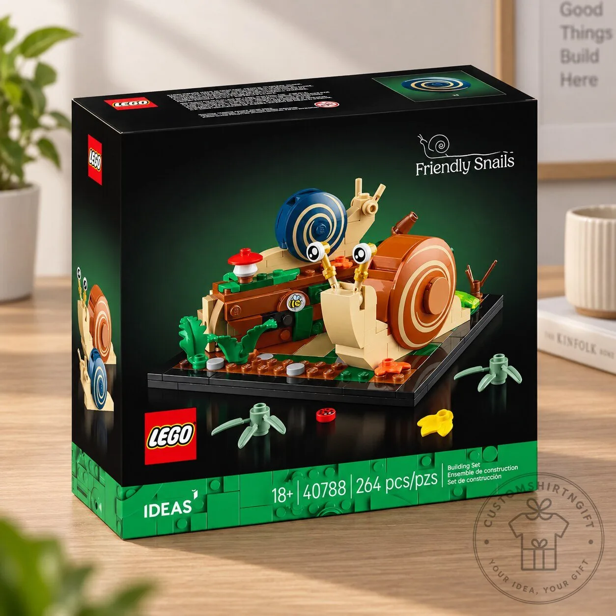 LEGO Friendly Snails Ideas 40788 Nature Garden 9 LEGO Friendly Snails Ideas 40788 Nature Garden