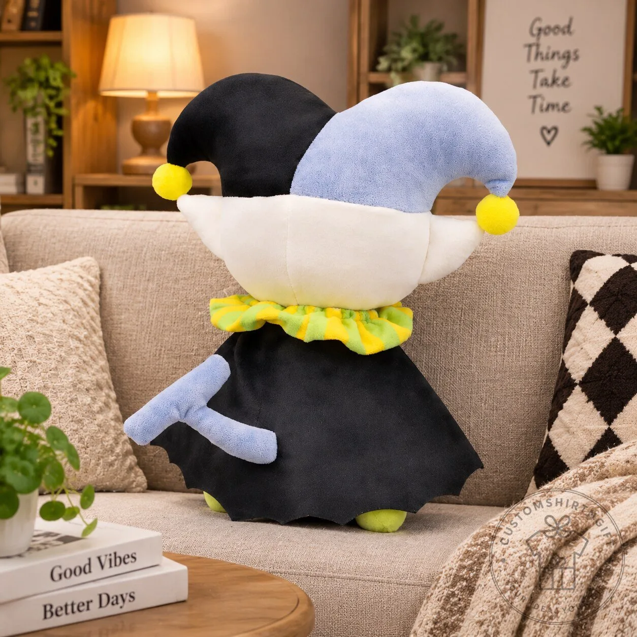 Jevil Plush Deltarune Jester Stuffed Toy 9 Jevil Plush Deltarune Jester Stuffed Toy