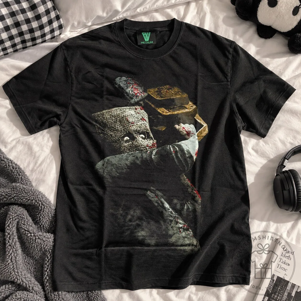 Resident Evil 4 Dr Salvador You Are Dead Black Cotton T Shirt