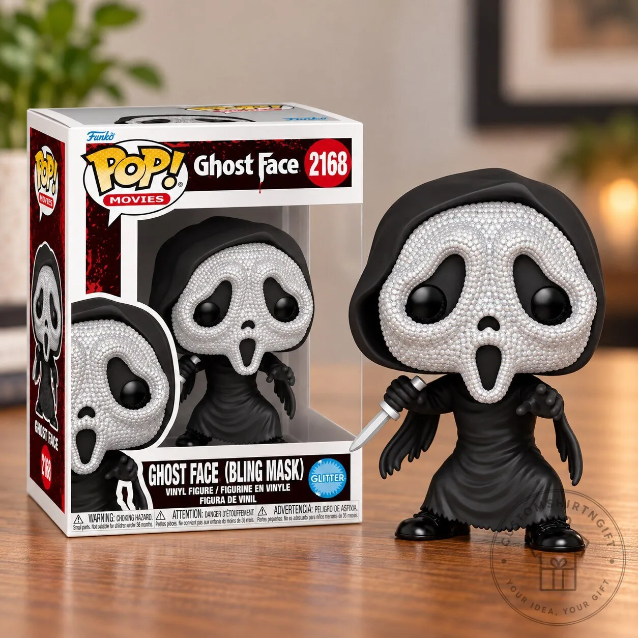 Funko Pop Movies Ghost Face Bling Mask 2168 Vinyl Figure