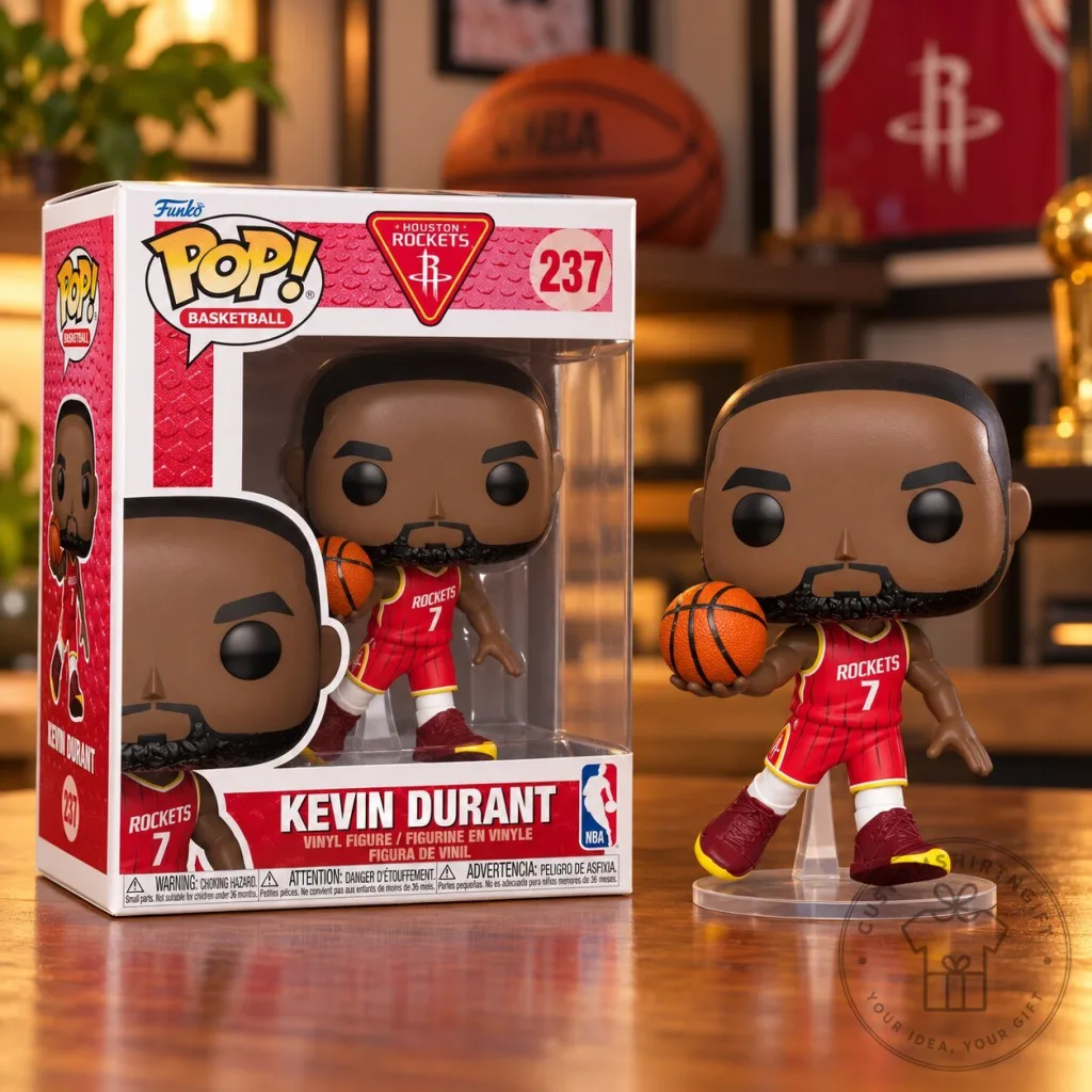 Funko Pop Basketball Kevin Durant Houston Rockets Vinyl Figure