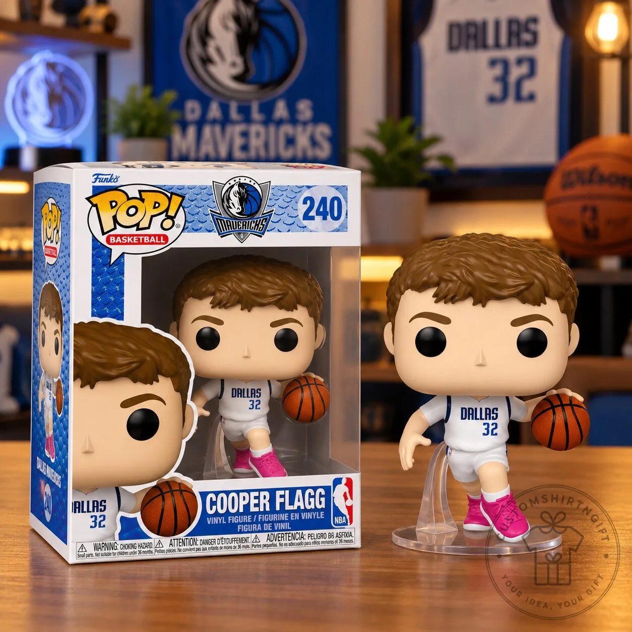 Funko Pop Basketball Cooper Flagg Dallas Mavericks Vinyl Figure 7 Funko Pop Basketball Cooper Flagg Dallas Mavericks Vinyl Figure