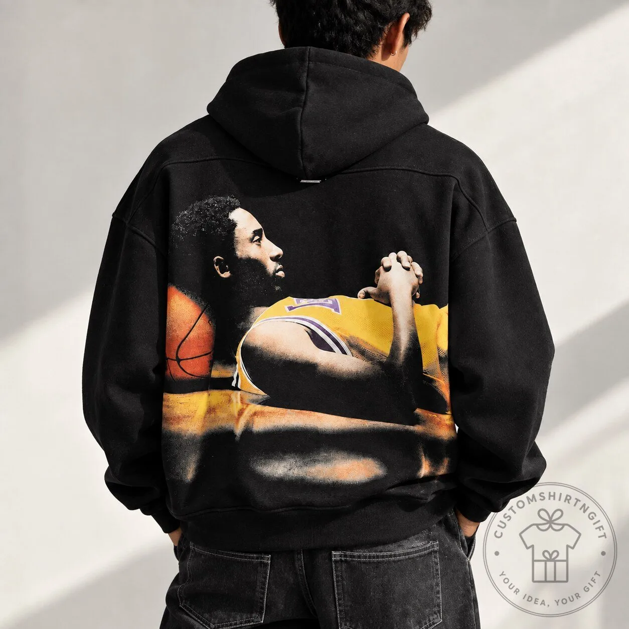 Nike Kobe Bryant Basketball Hoodie Black Pullover 9 Nike Kobe Bryant Basketball Hoodie Black Pullover