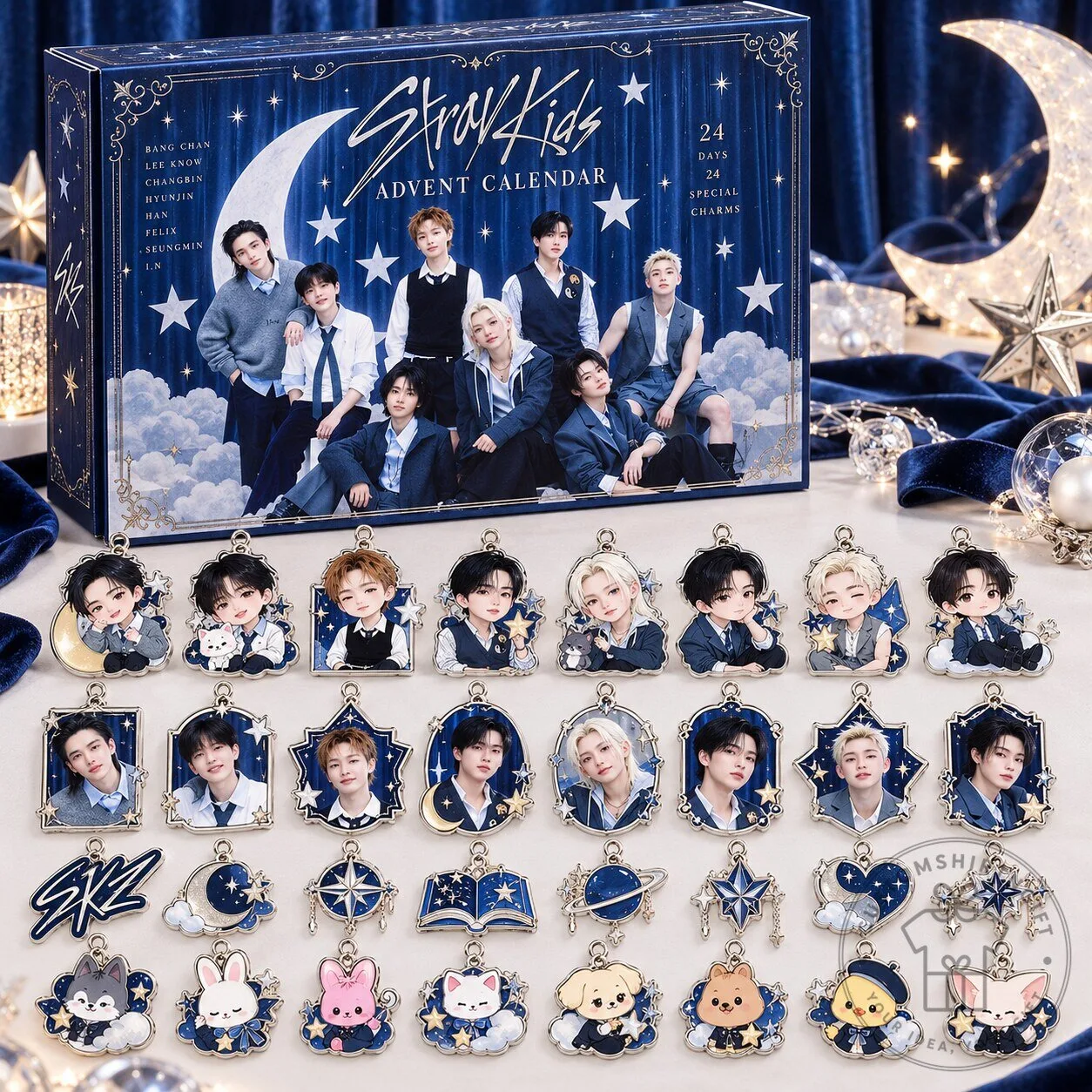 StrayKids Advent Calendar 24 Days Holiday Countdown