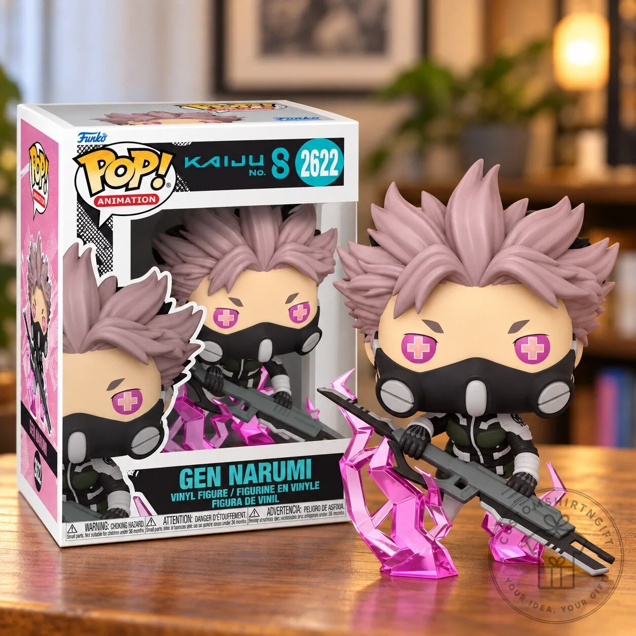 Funko Pop Animation Gen Narumi Kaiju No. 8 Vinyl Figure Number 2622 Collectible Toy