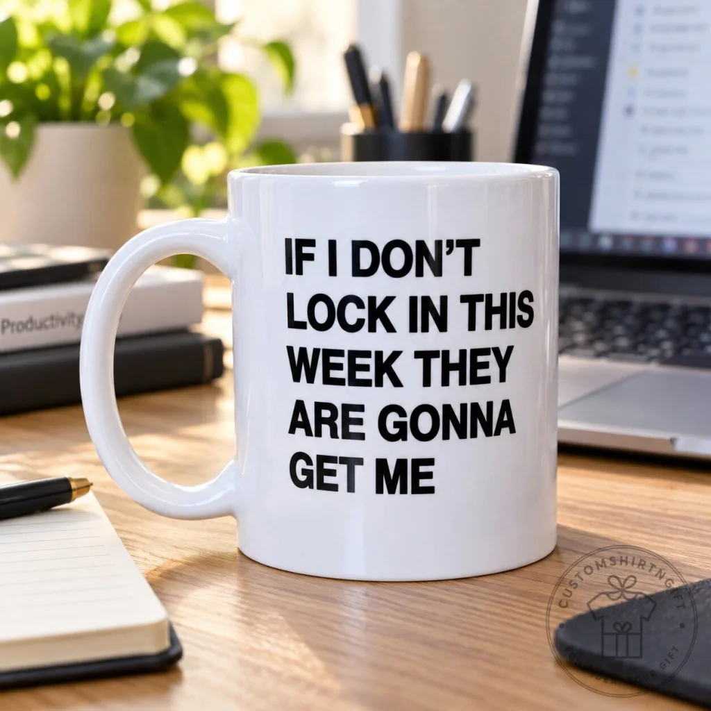 If I Dont Lock In This Week They Are Gonna Get Me Ceramic Coffee Mug If I Dont Lock In This Week They Are Gonna Get Me Ceramic Coffee Mug